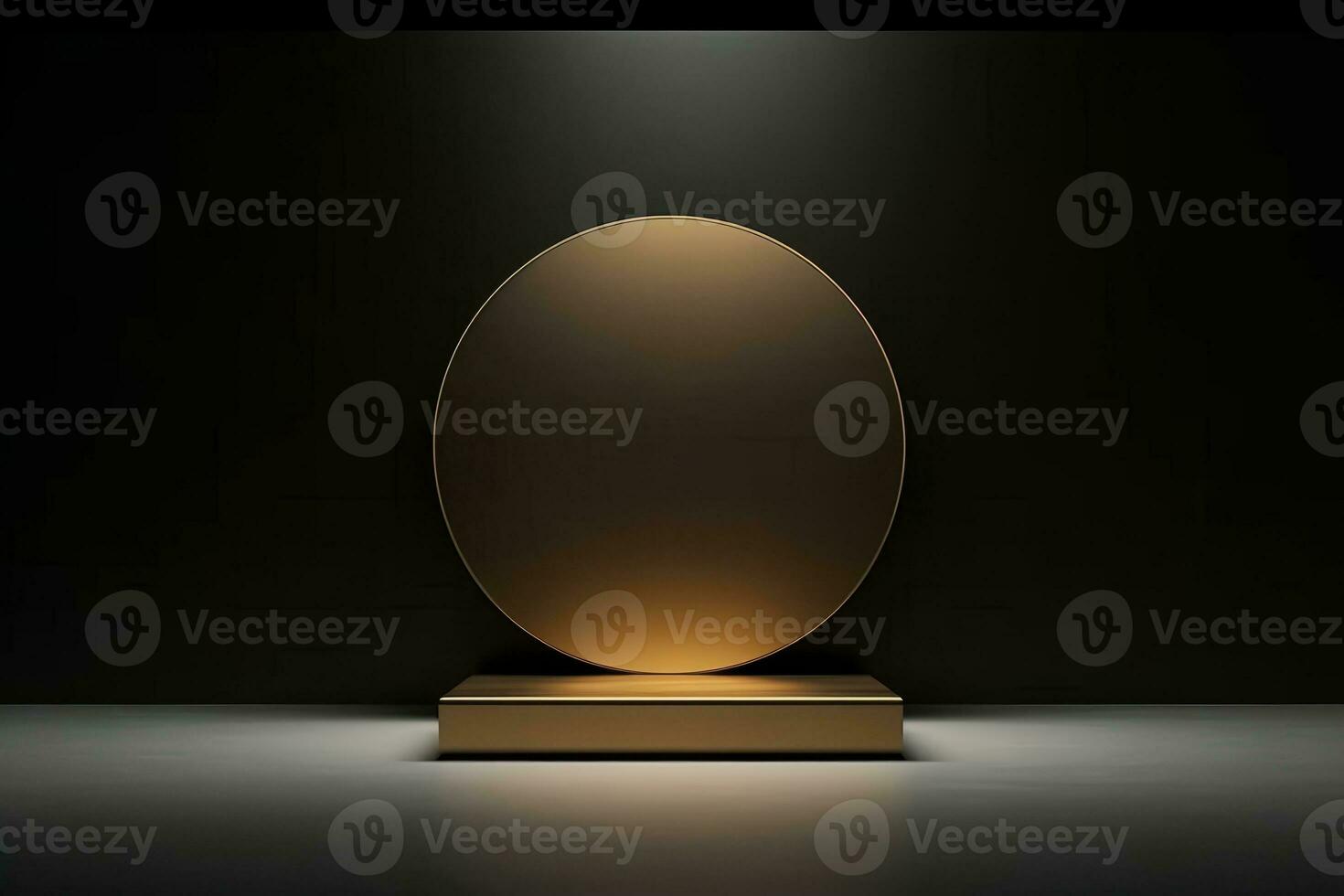 Ai Generative Photo of a podium for product presentation