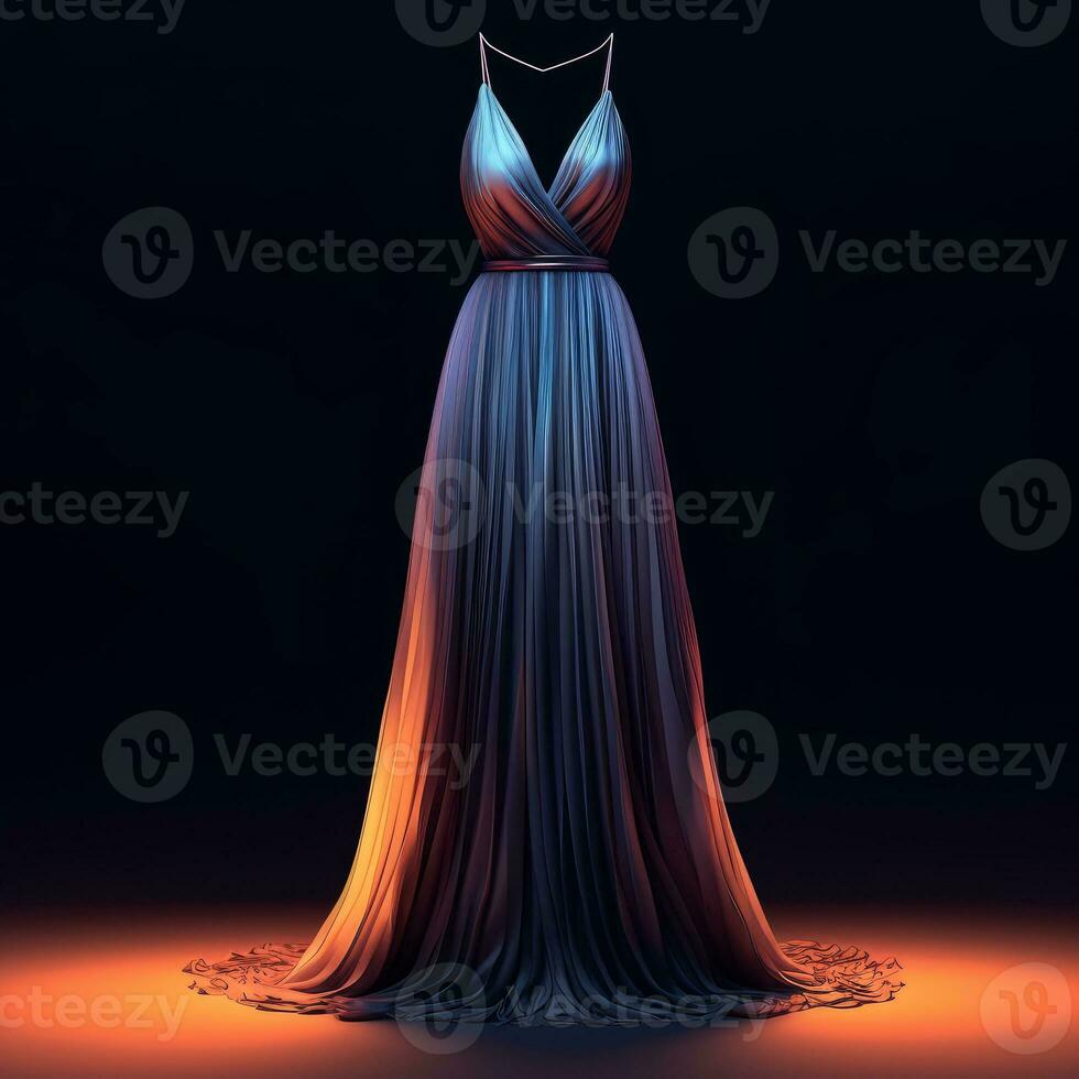 Ai Generative Photo of a woman dress