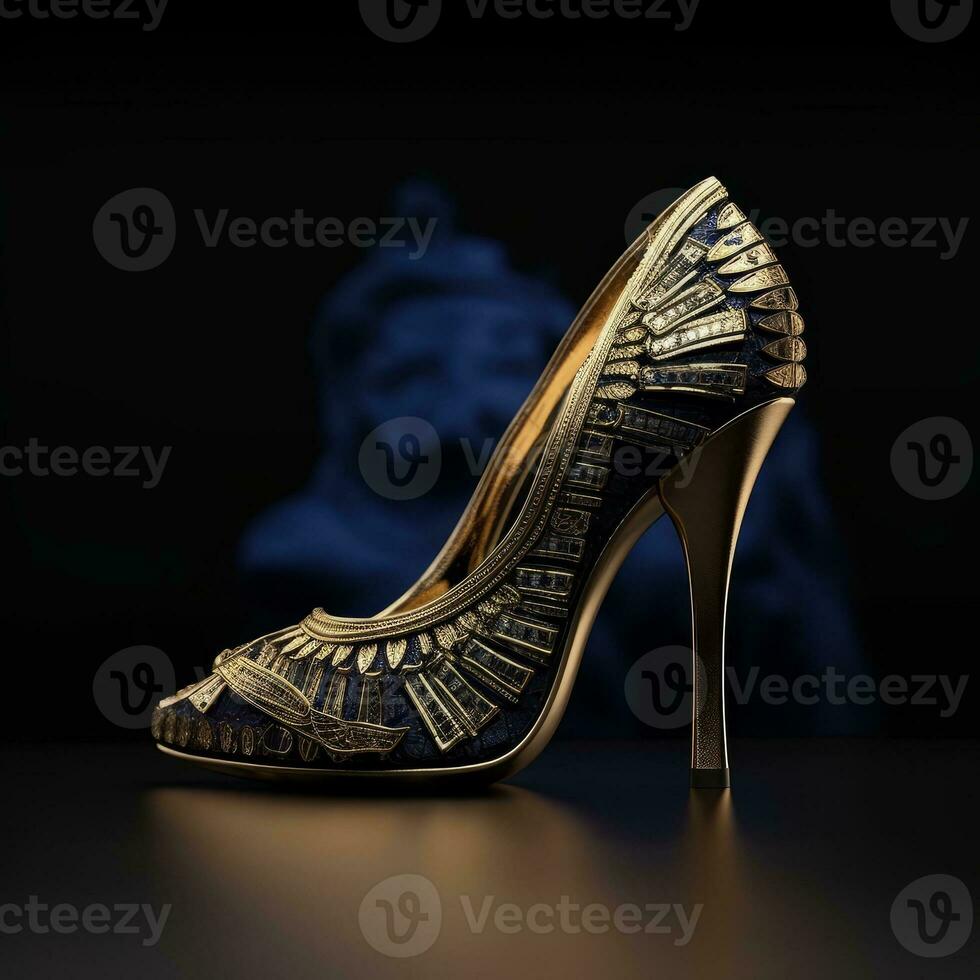 Ai Generative Photo of a woman shoes