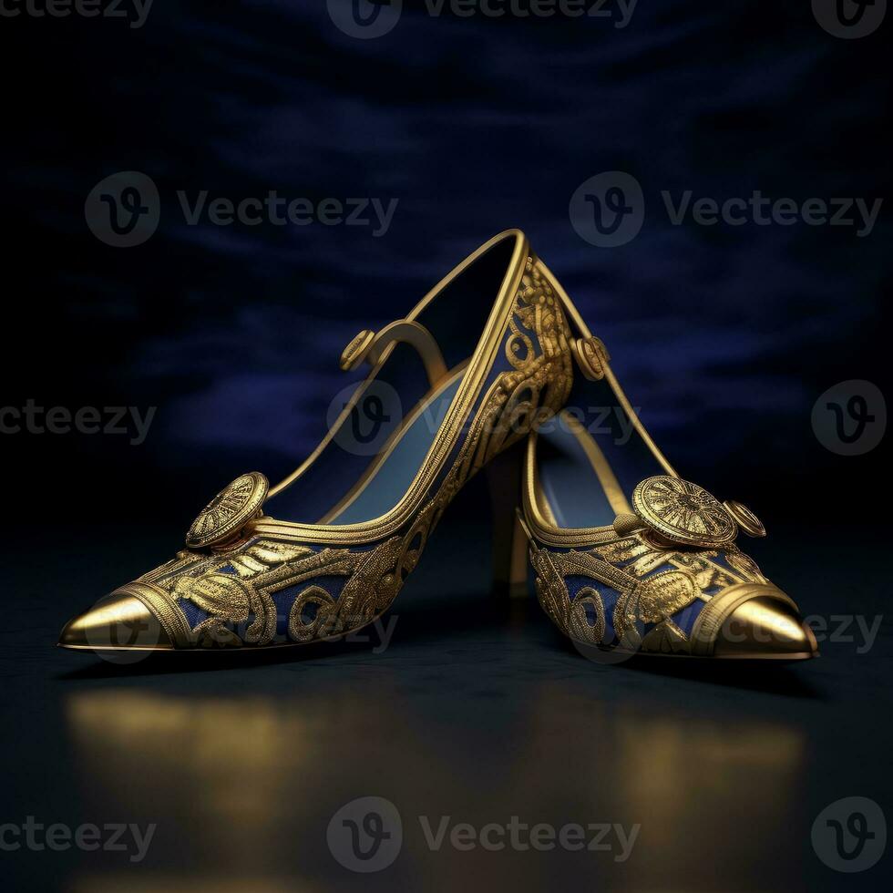 Ai Generative Photo of a woman shoes