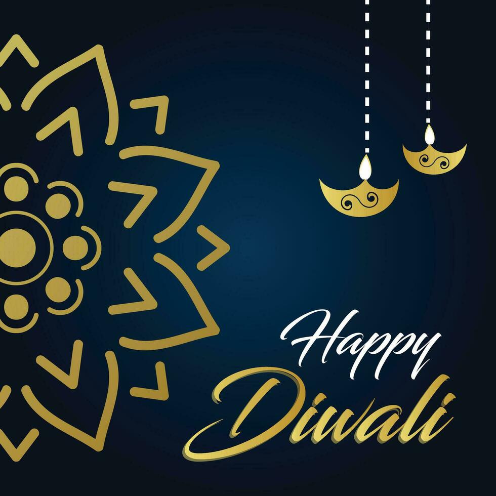 gratis vector degradado antecedentes para diwali celebracion