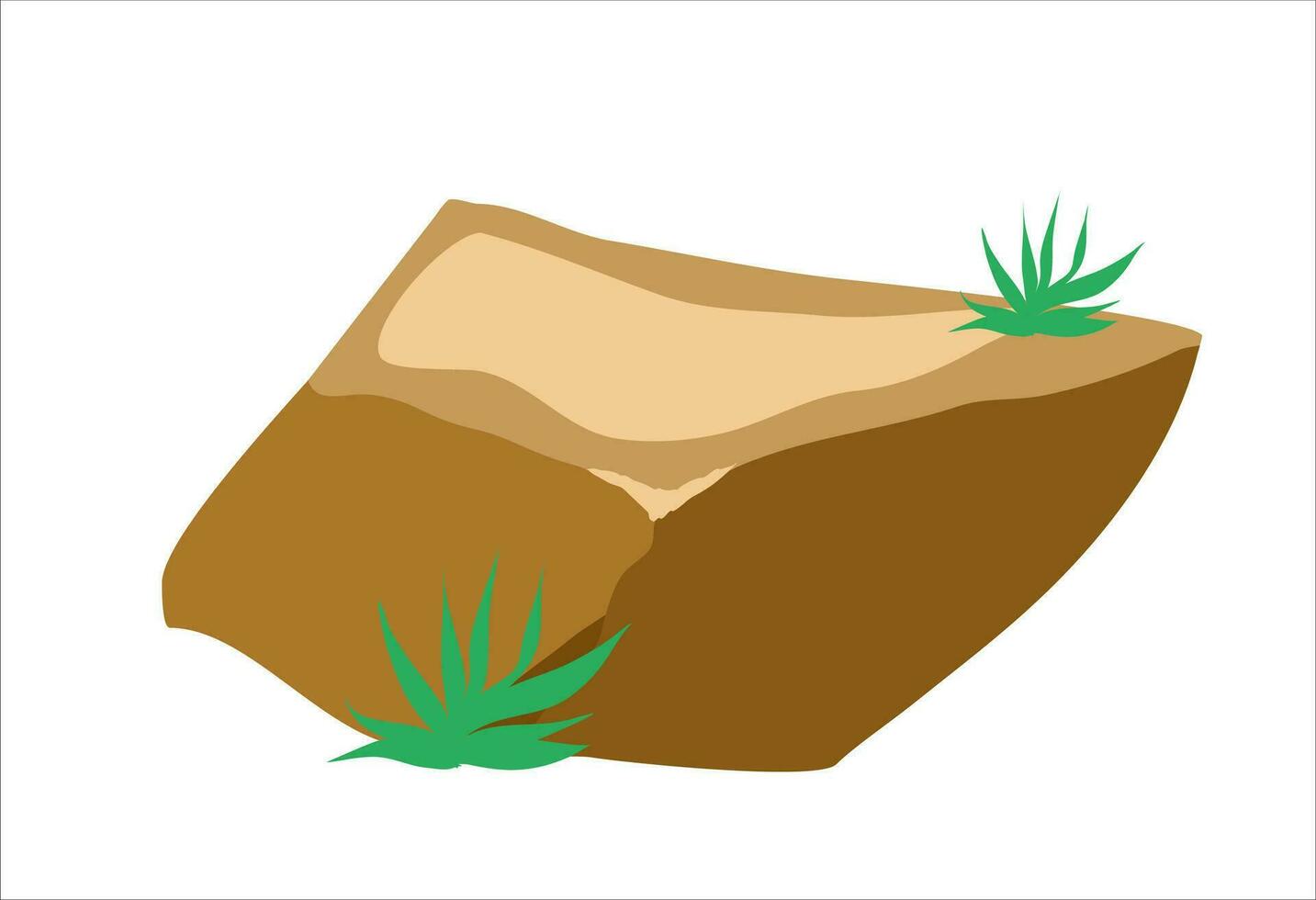 stone grass 3 vector