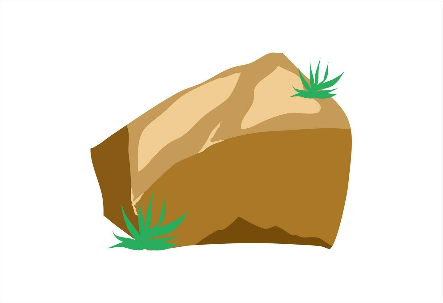 stone grass 4 vector