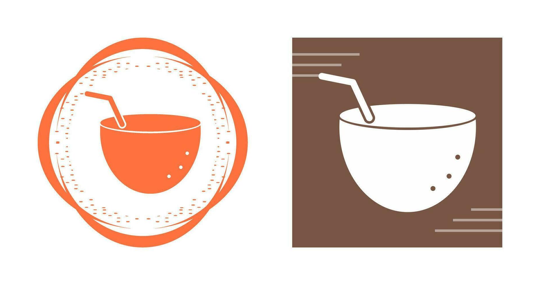 Coconut Vector Icon