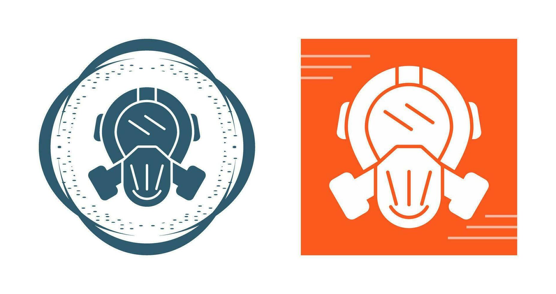 Gas Mask Vector Icon