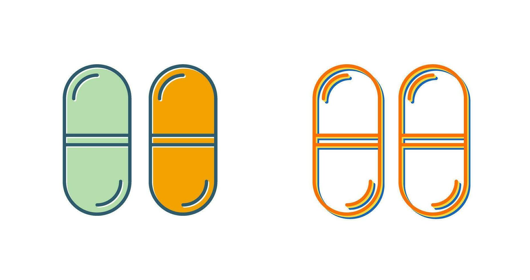 Capsules Vector Icon