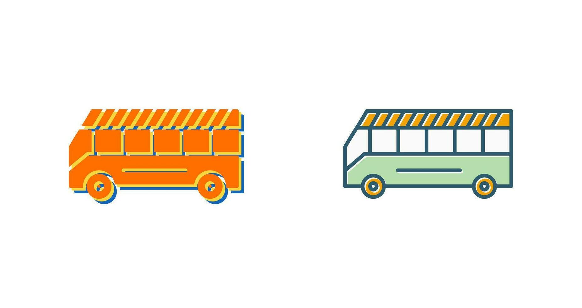 School Bus Vector Icon