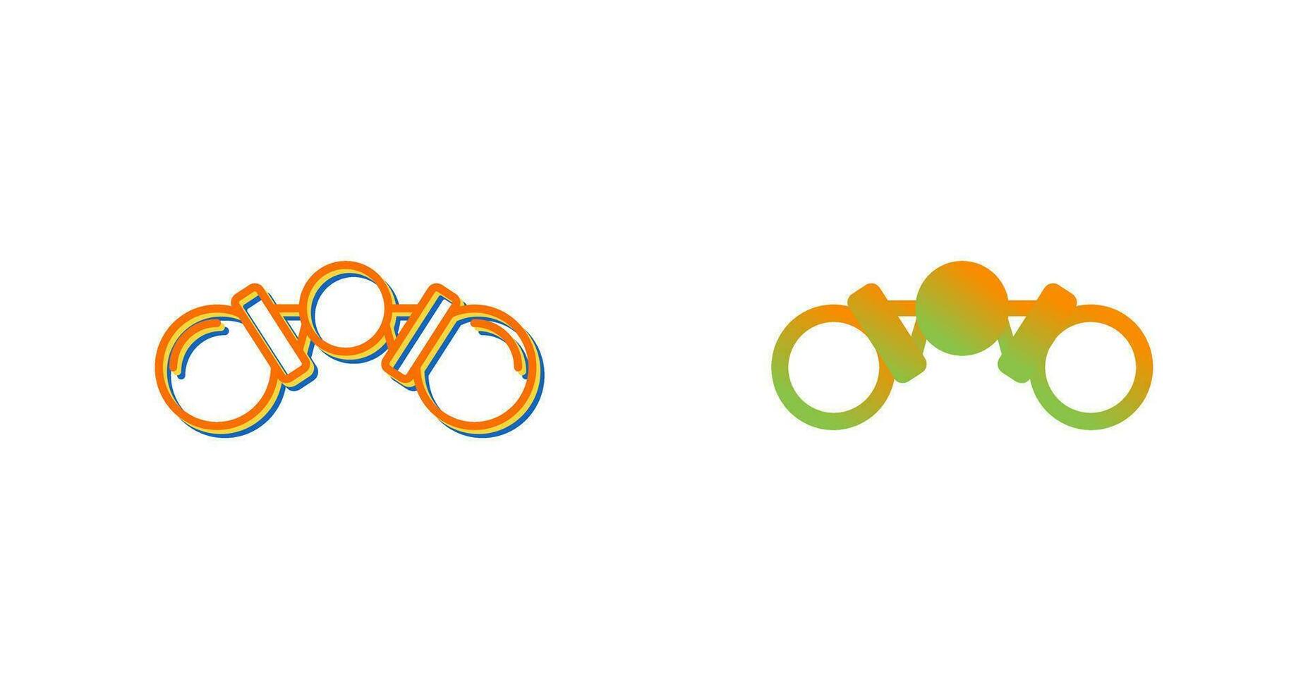Binoculars Vector Icon