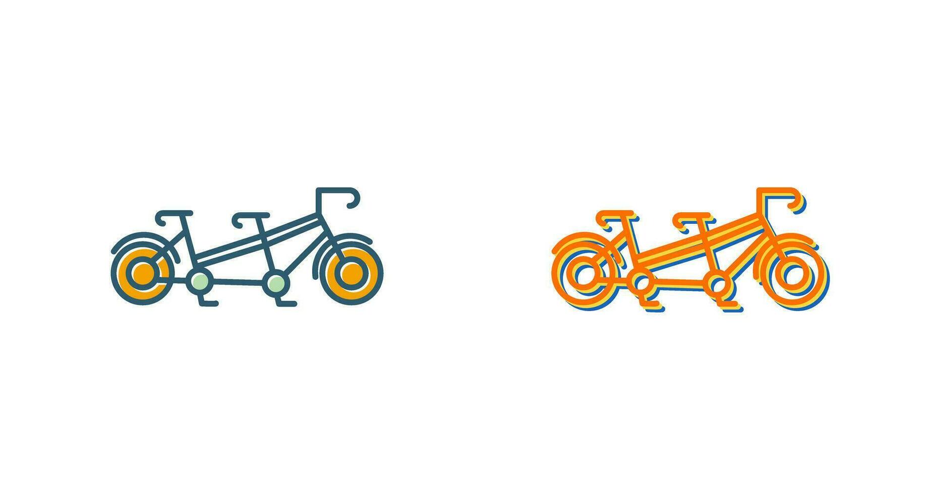 Tandem Vector Icon