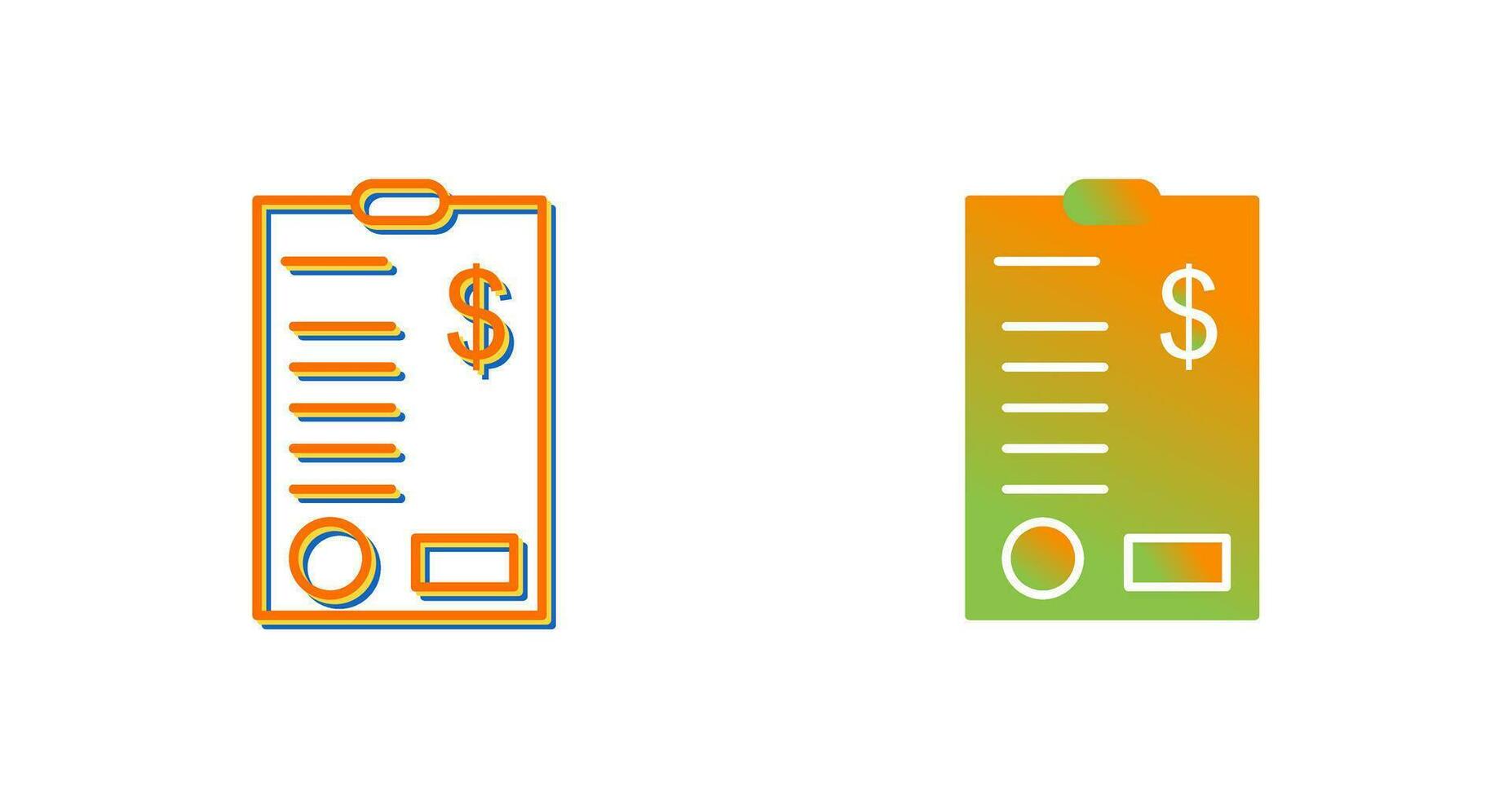 Dollar Bills Vector Icon