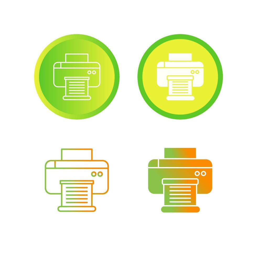 Printer Vector Icon