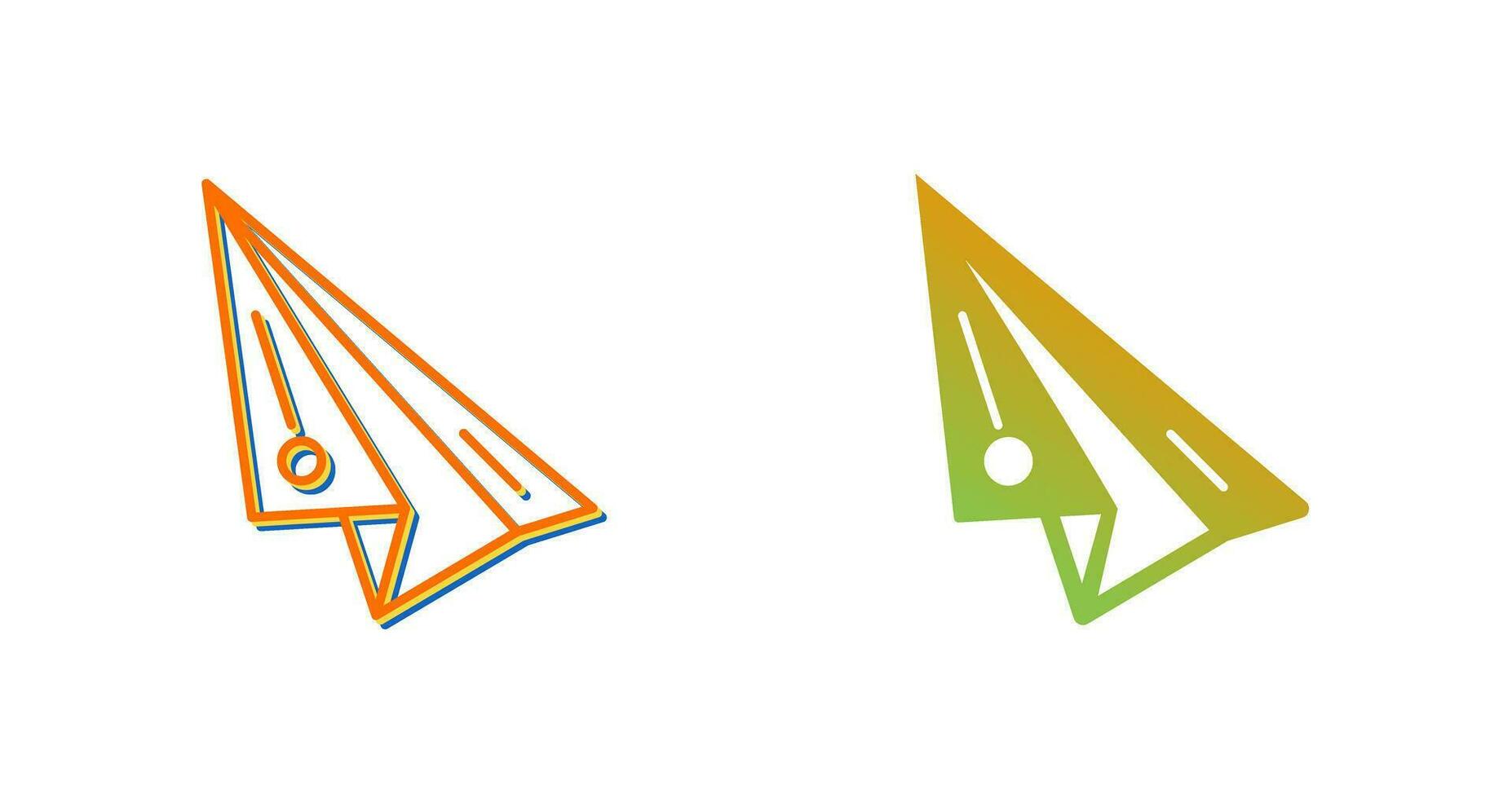 Paper Plane Vector Icon