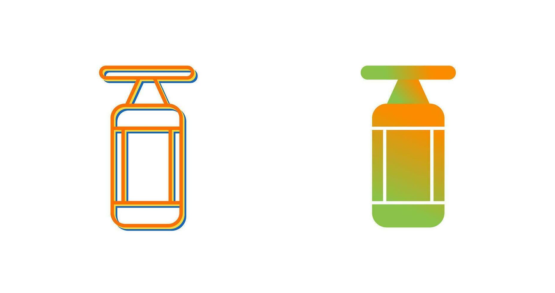 Boxing Bag Vector Icon