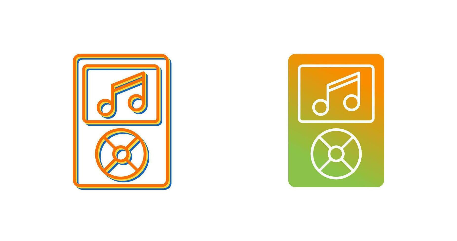 Music Player Vector Icon