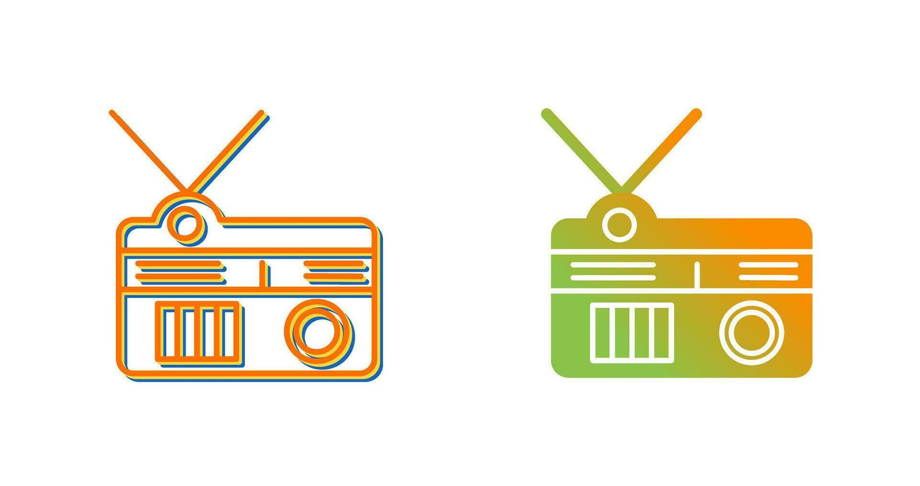 Radio Vector Icon