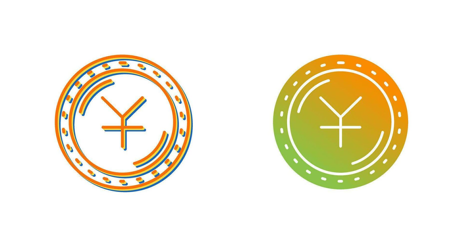 Yuan Currency Vector Icon