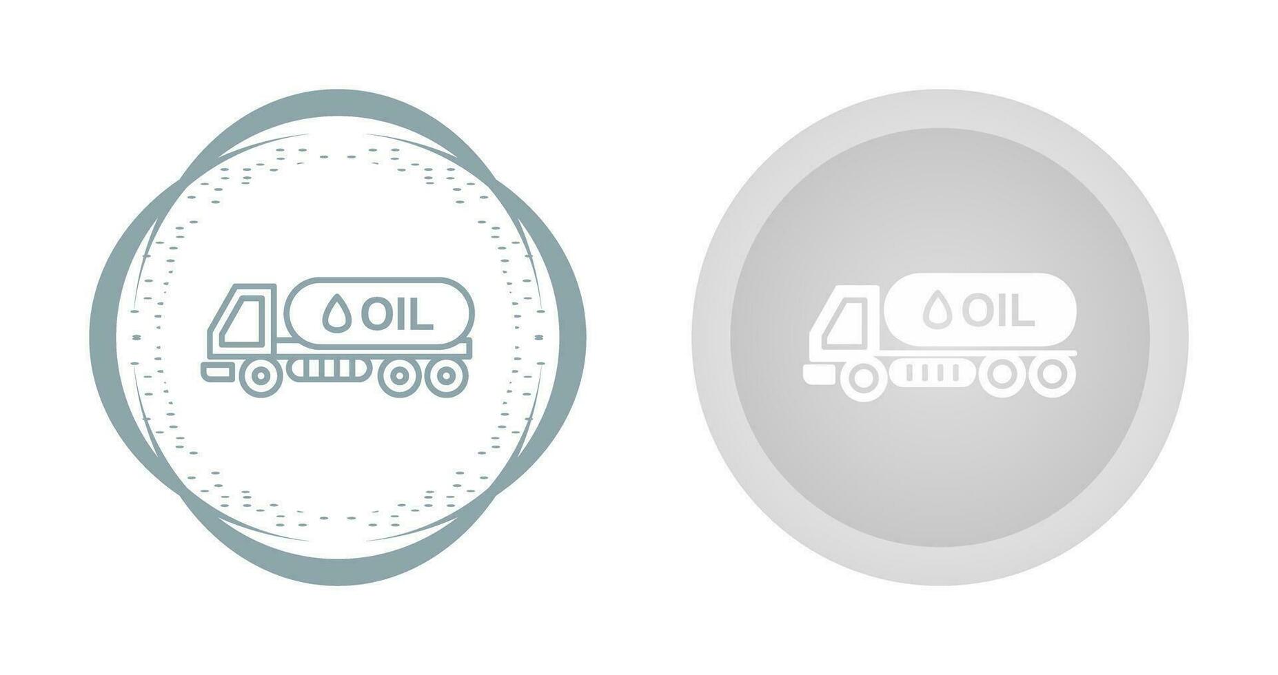 Tank Truck Vector Icon