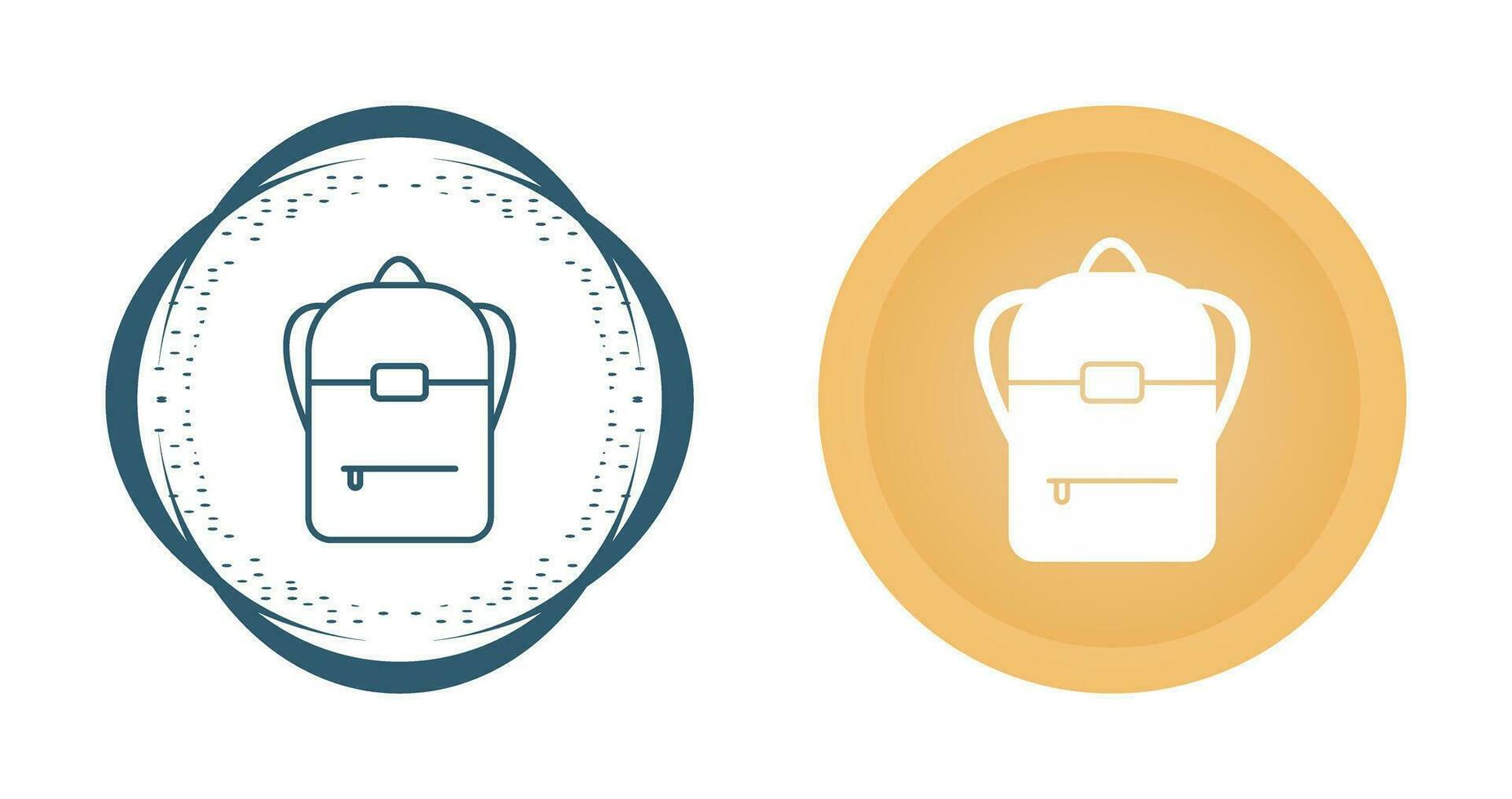 Backpack Vector Icon