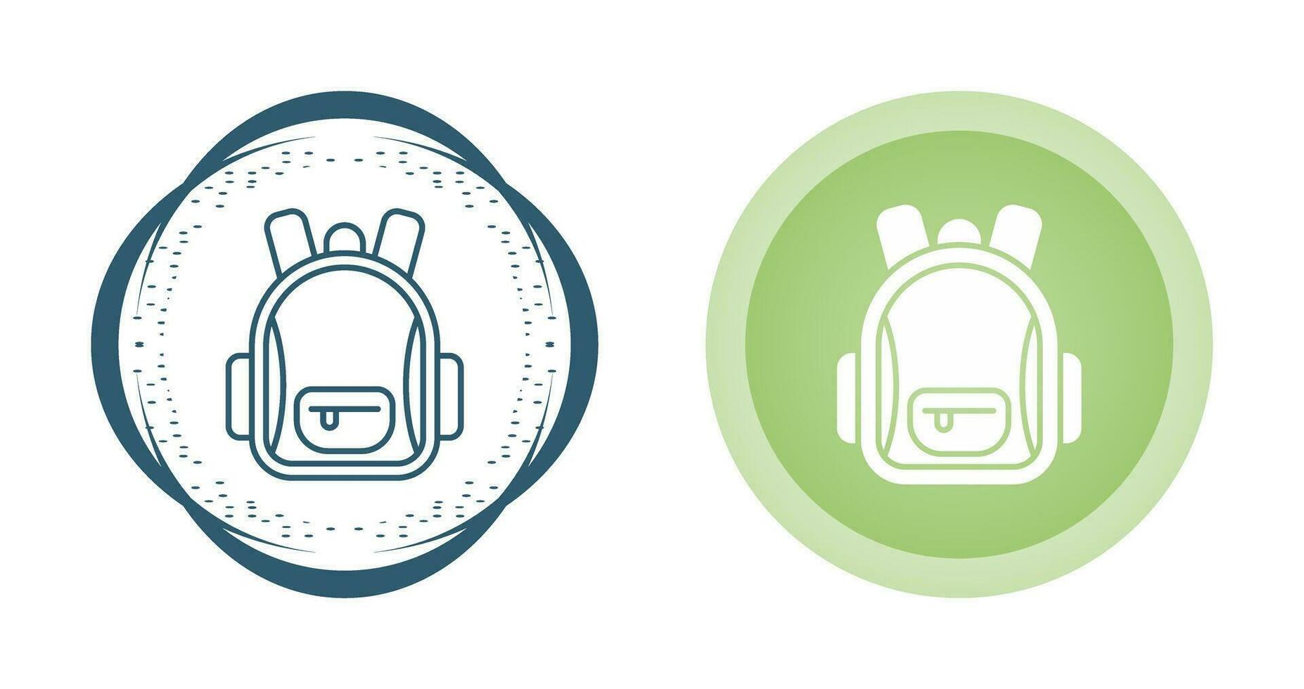 Backpack Vector Icon