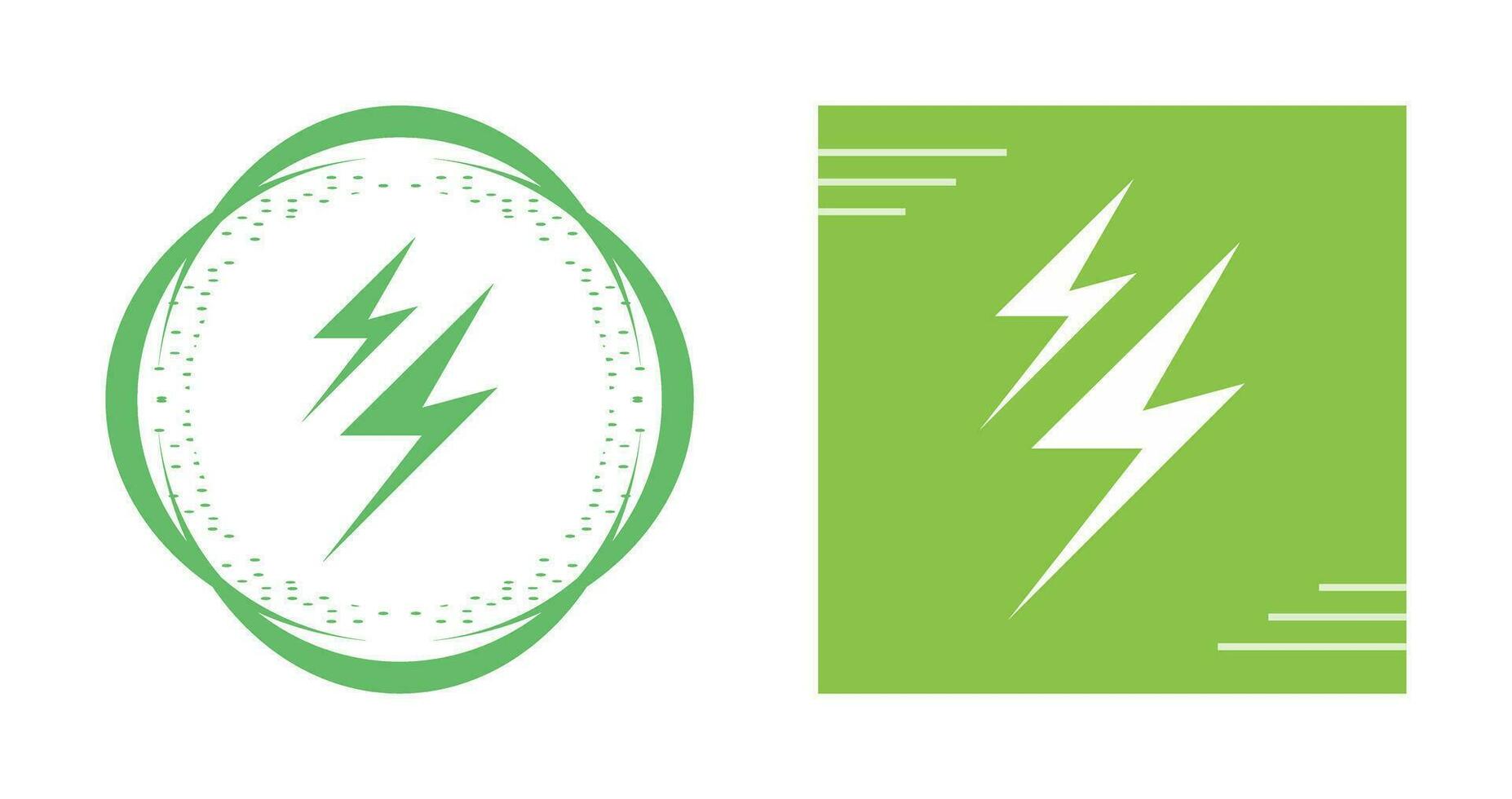 Lightning Vector Icon