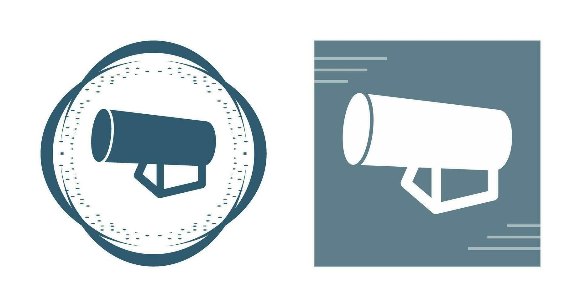 Portable Forced Air Heat Vector Icon