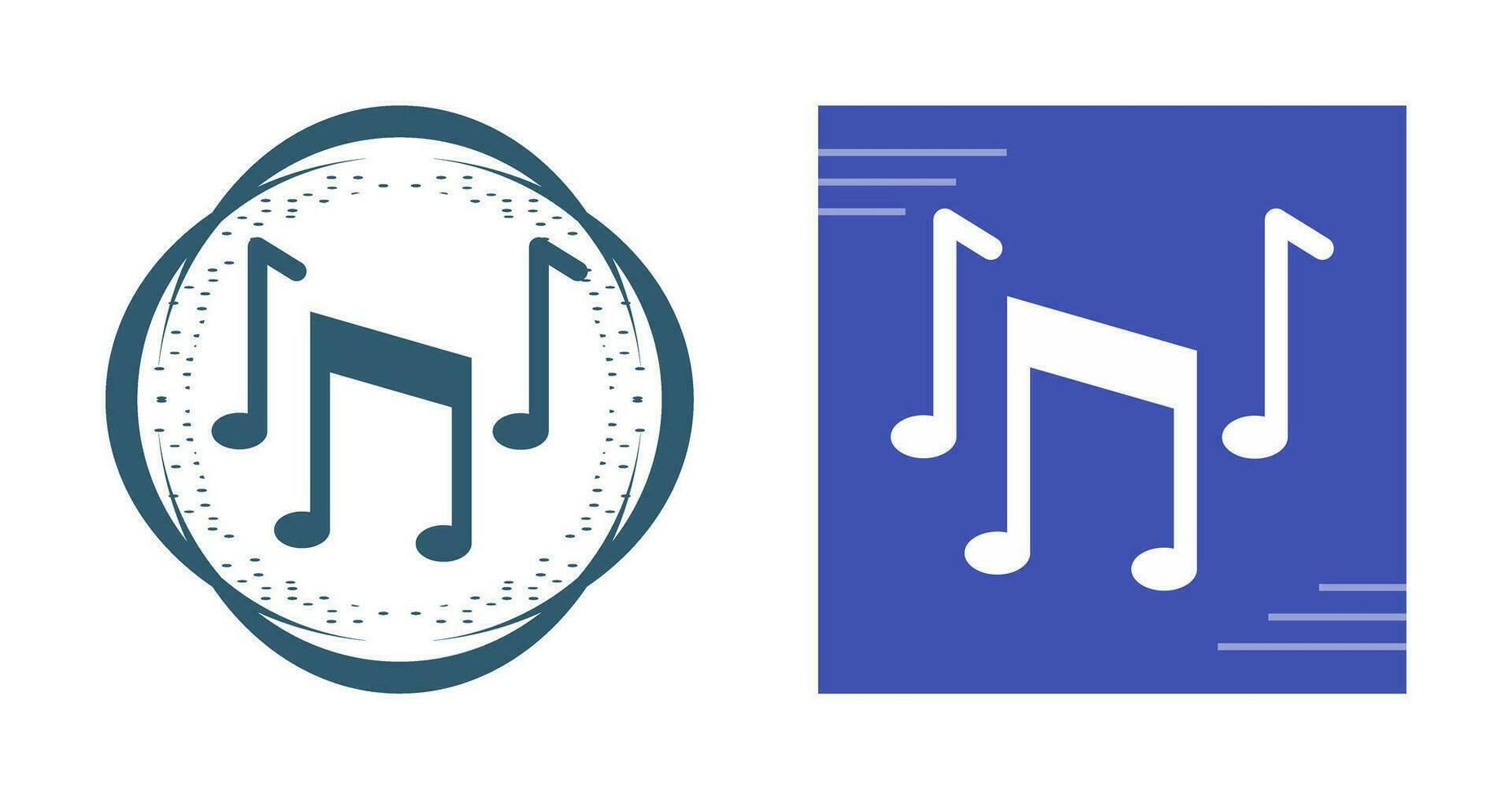 Musical Notes Vector Icon