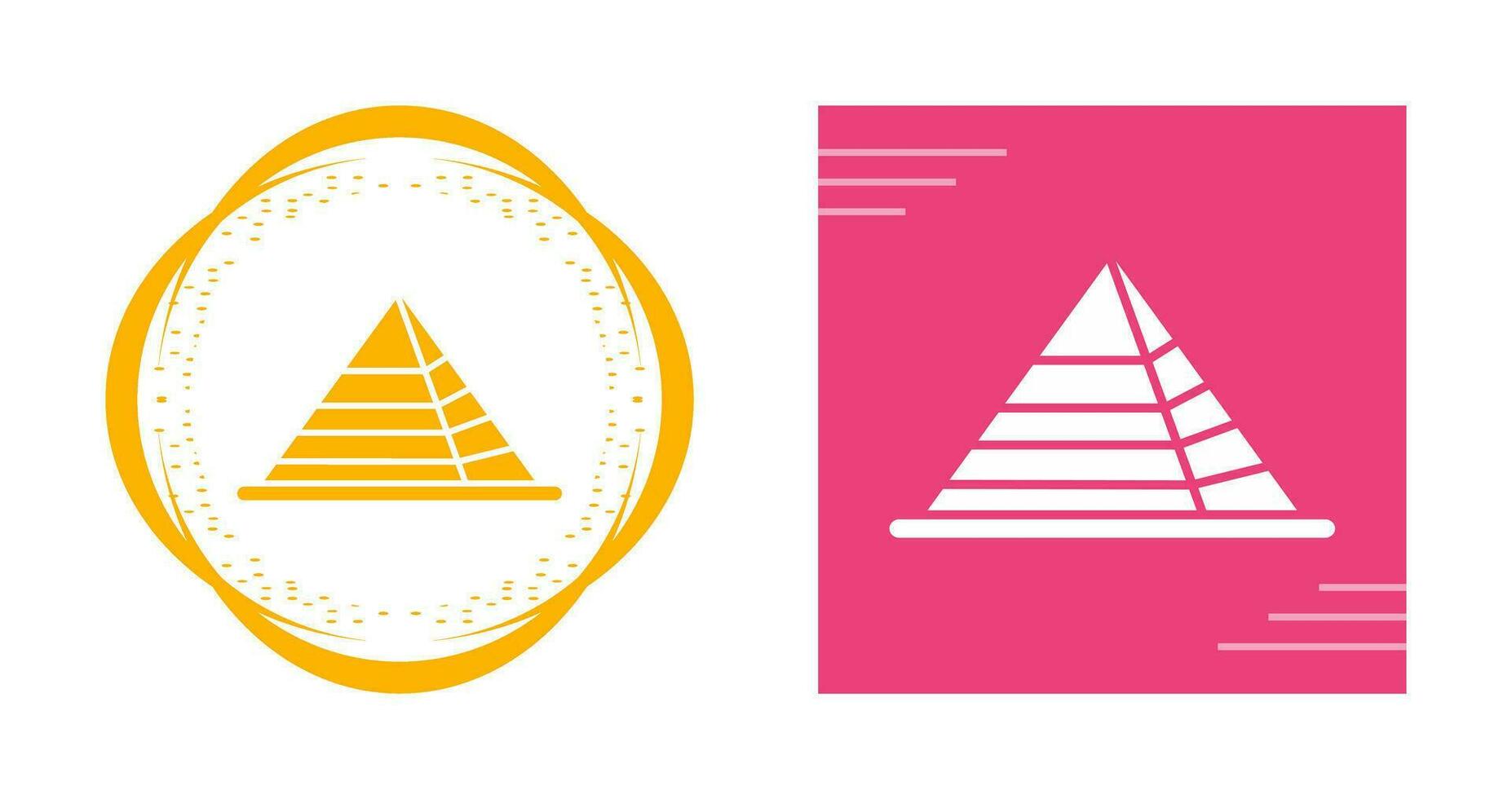 Pyramid Vector Icon