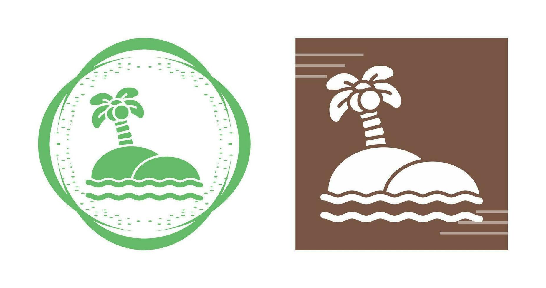 Island Vector Icon