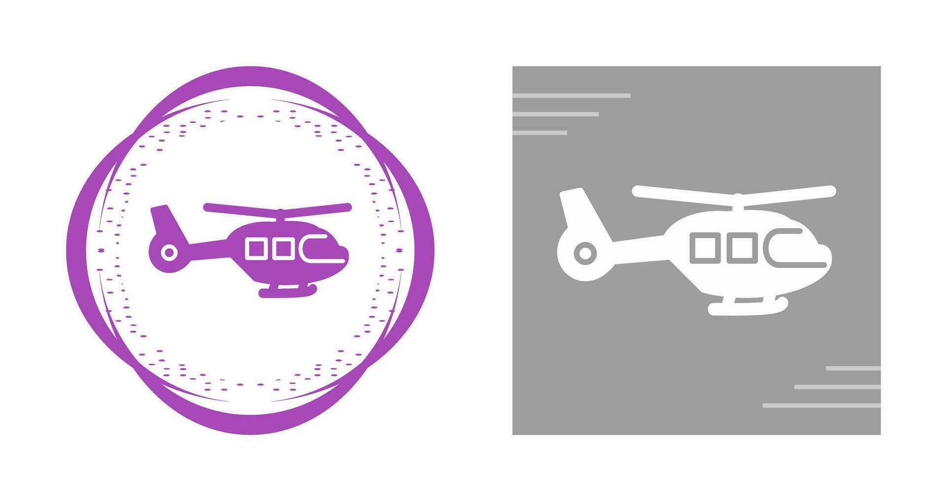 Helicopter Vector Icon