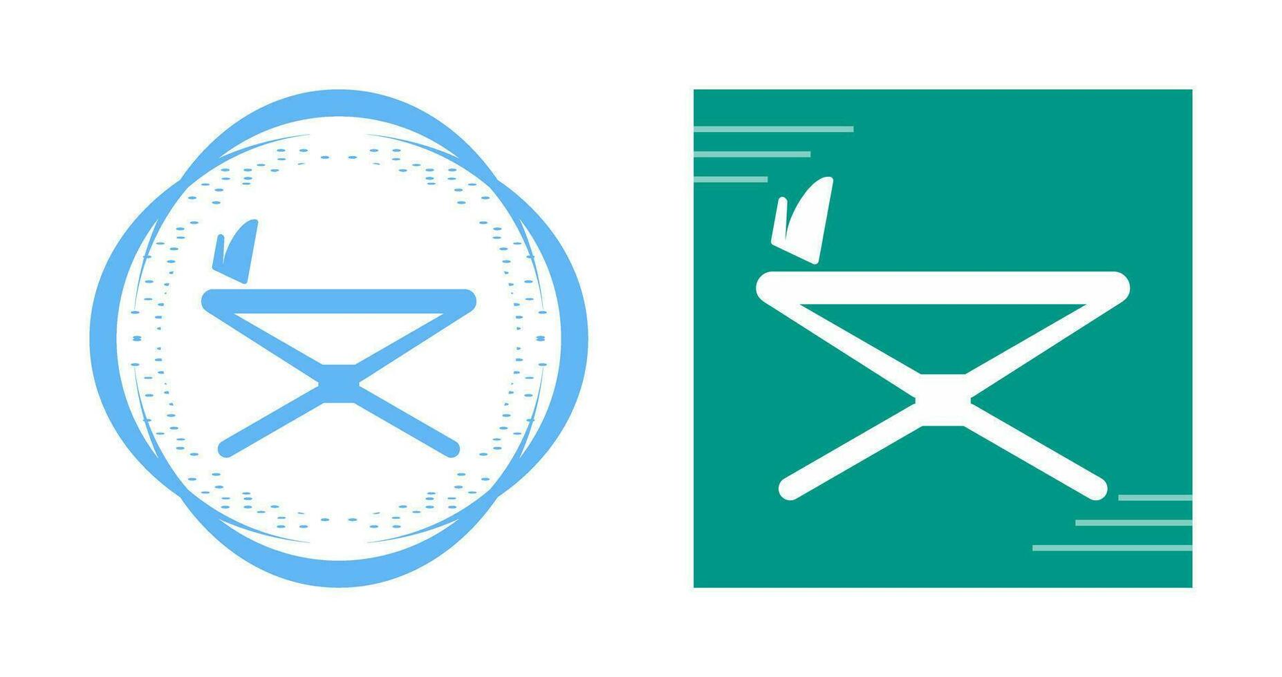 Iron Stand Vector Icon