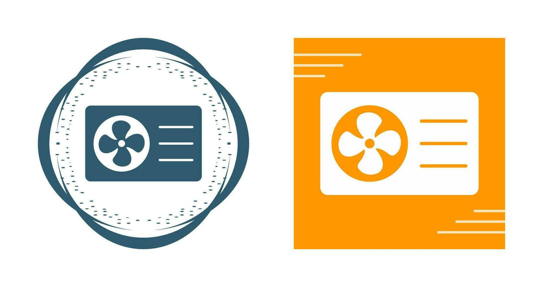 AC Outside Unit Vector Icon