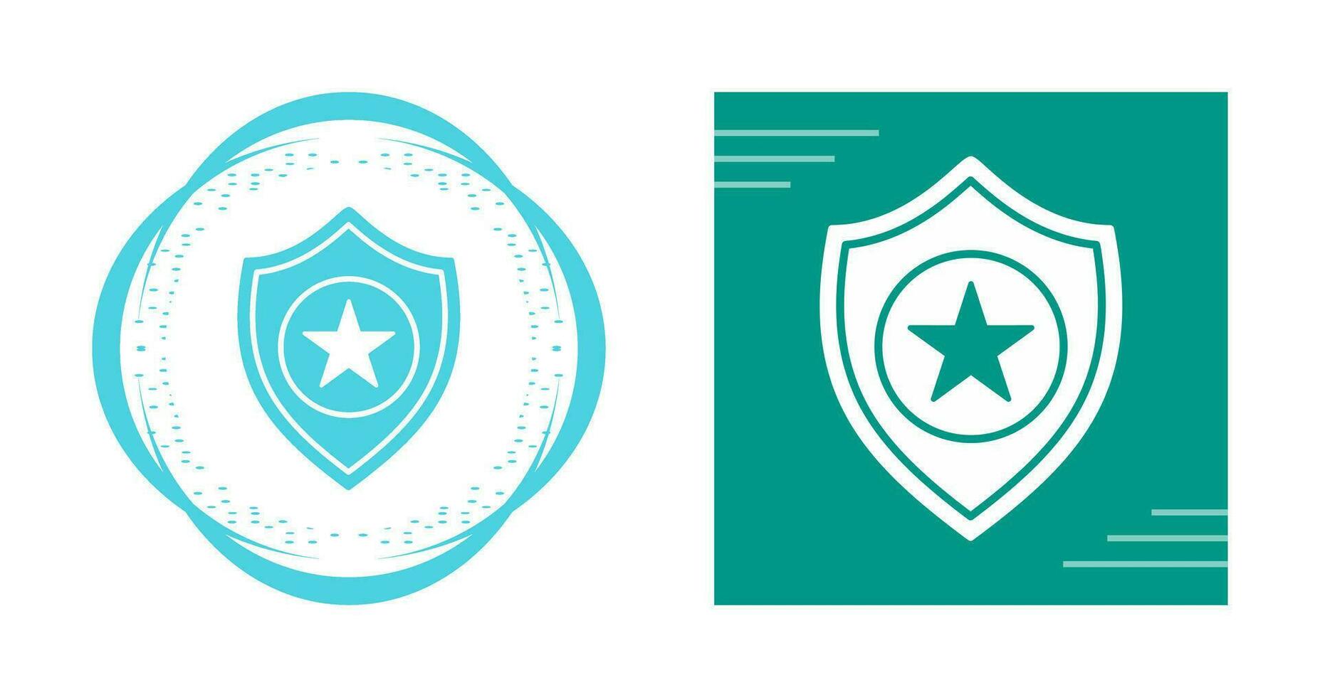 Police Badge Vector Icon