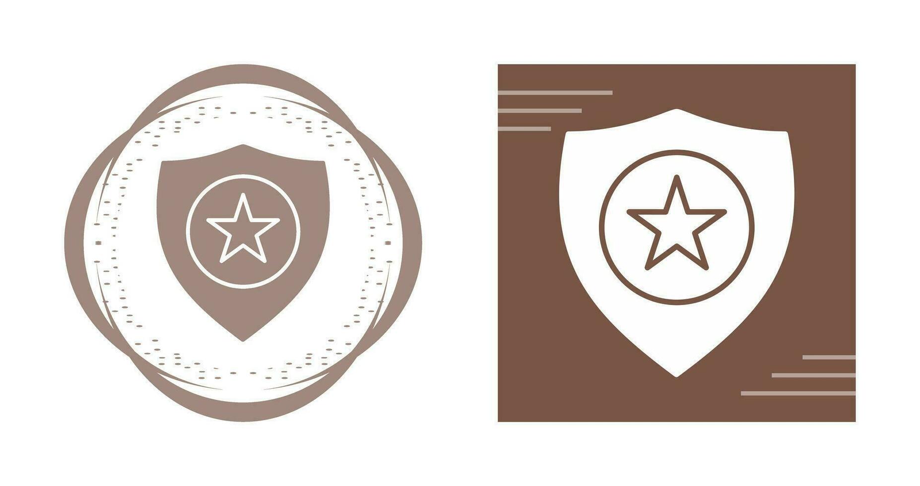 Police Badge Vector Icon