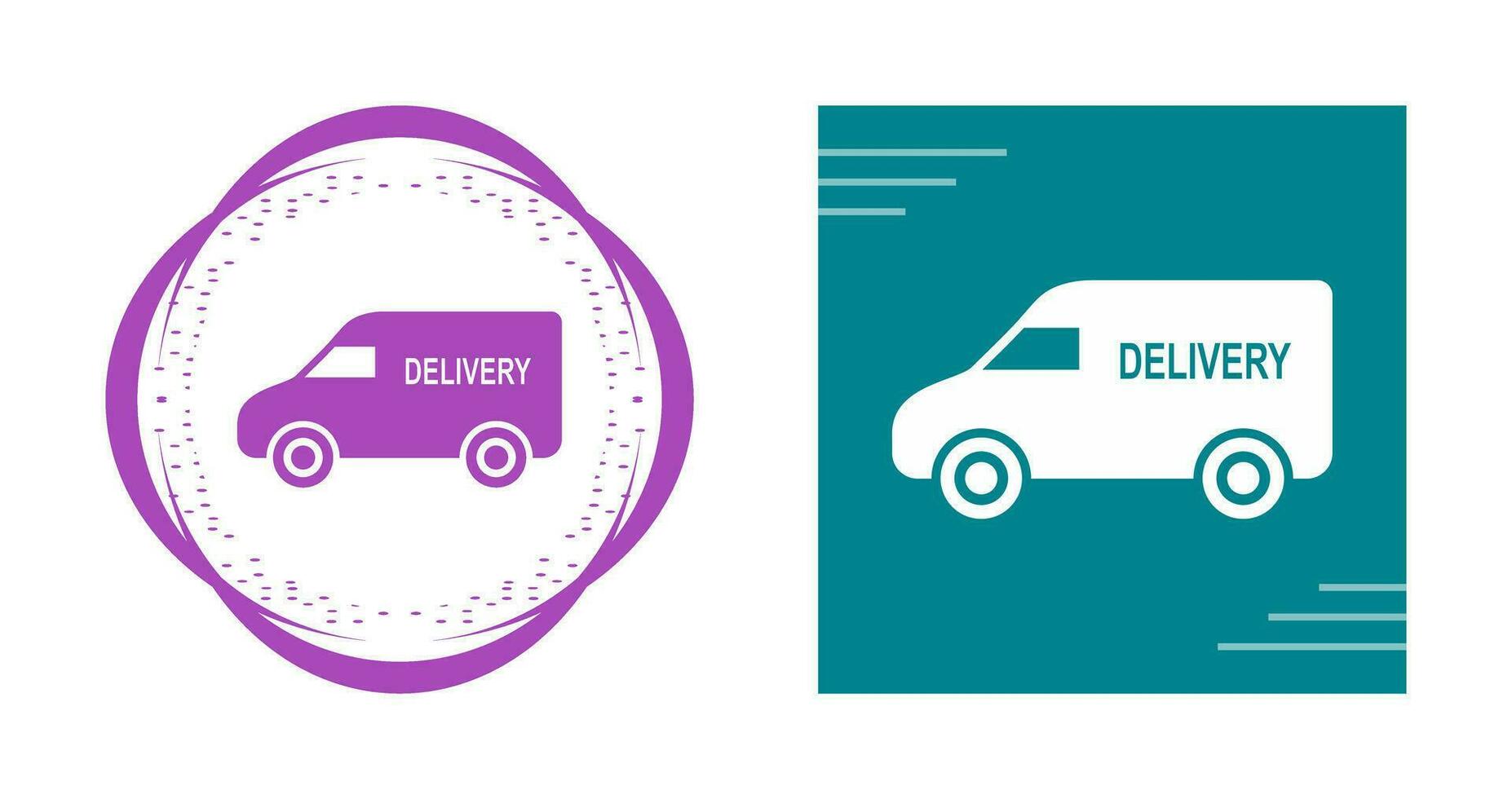 Delivery Car Vector Icon