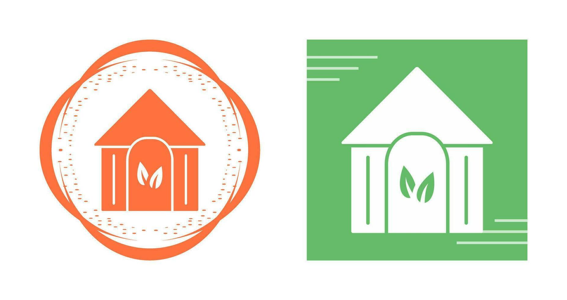 Eco friendly Building Vector Icon