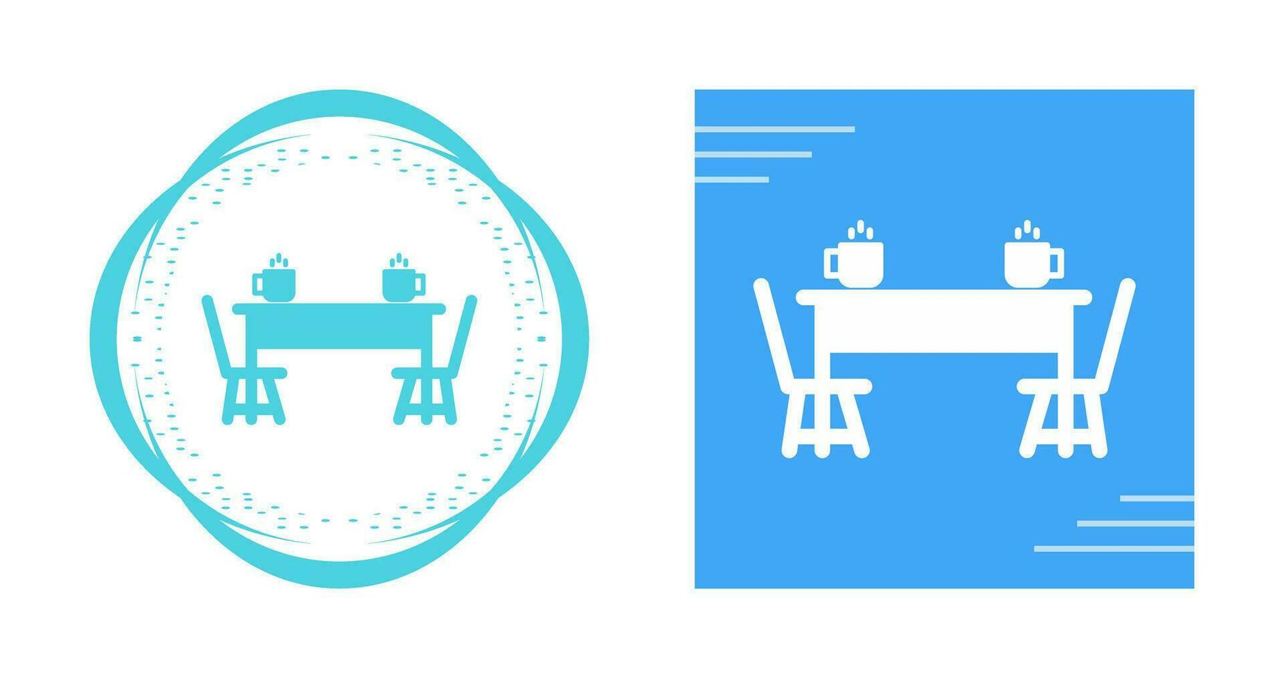 Dining Table Vector Icon