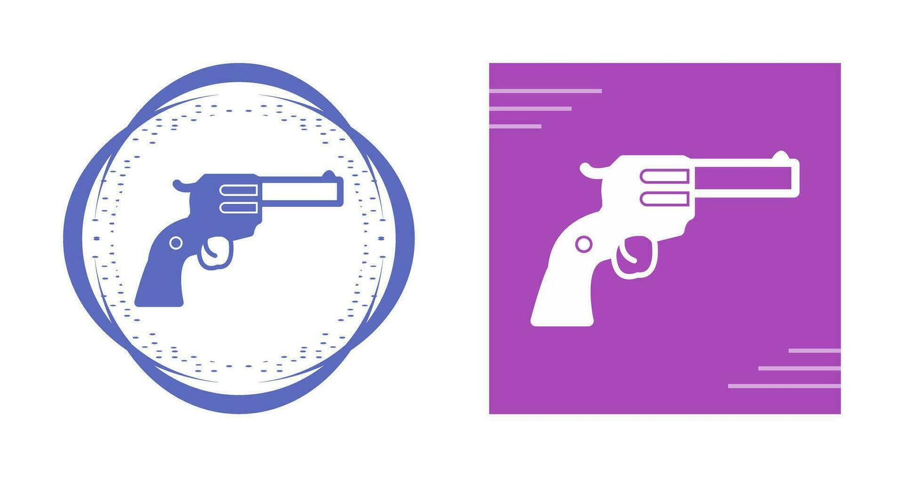 Revolver Vector Icon