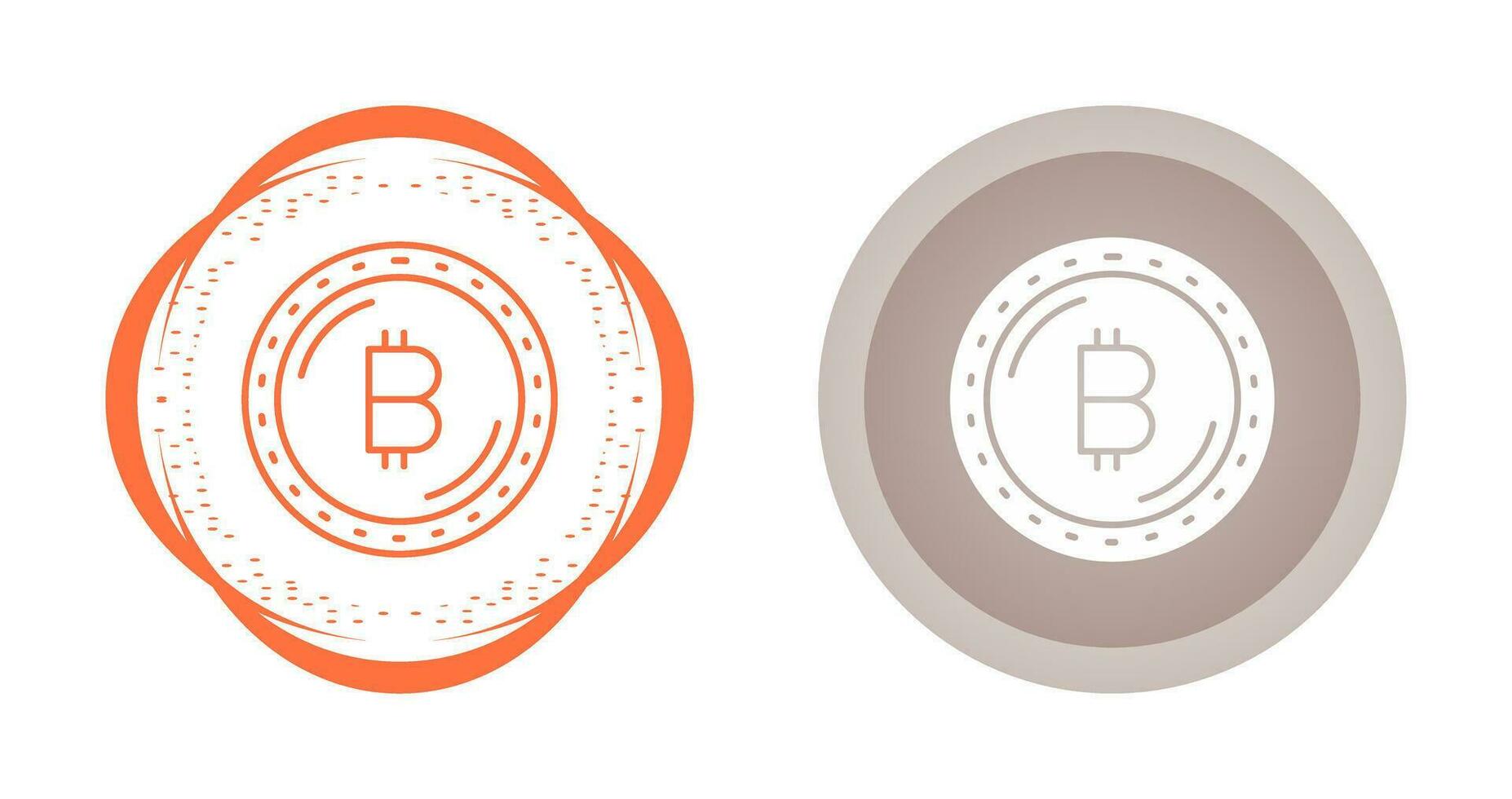 Bitcoin Currency Vector Icon