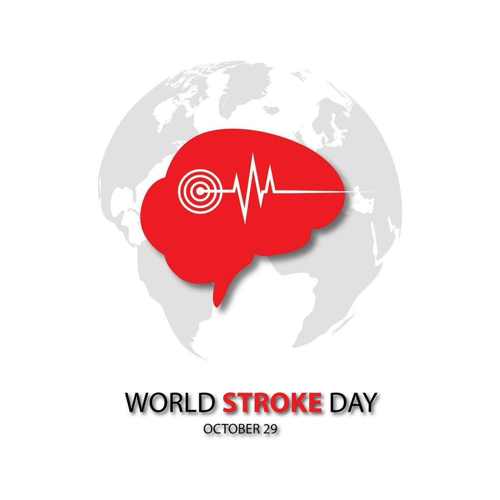 World Stroke Day October 29 background vector Illustration 30717548 Vector Art at Vecteezy
