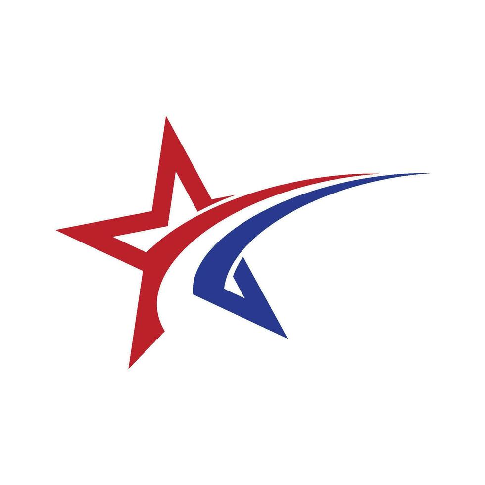 Star icon Template vector