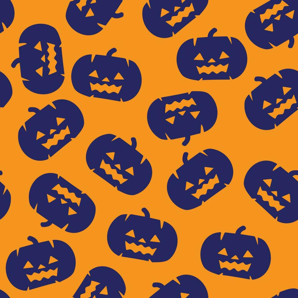 Vector Halloween Pattern, Seamless Pattern suitable for T-shirt backdrop and wallpaper