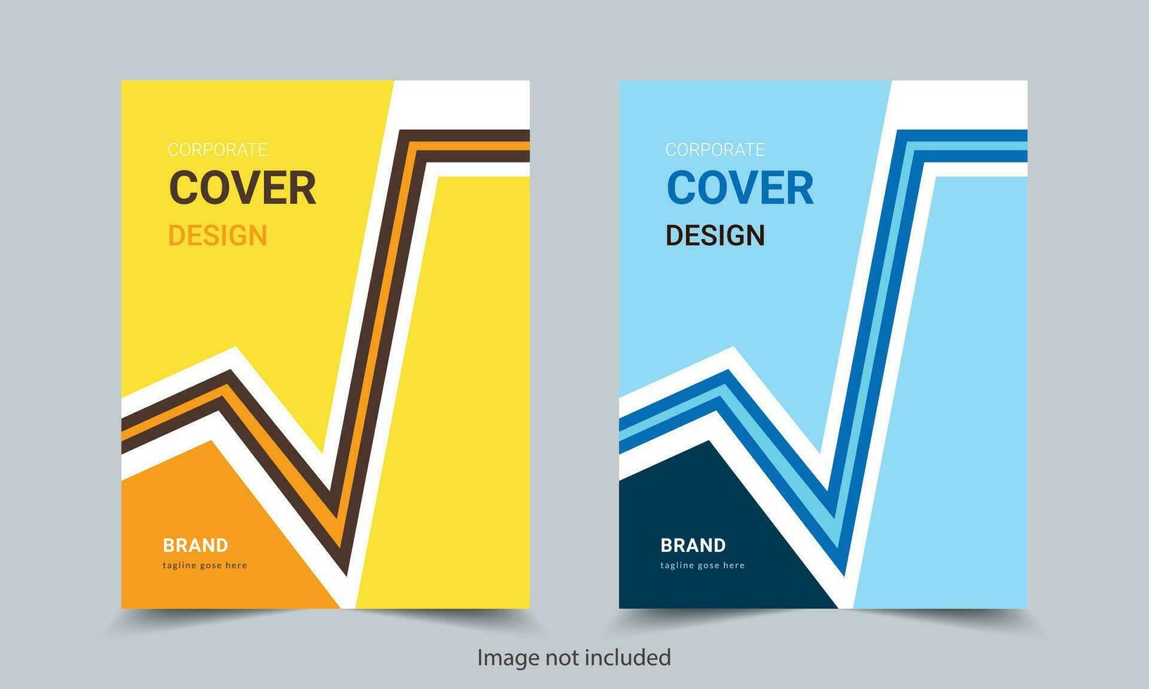 Corporate Business Book Cover Design Template. Can be used for Brochures, Annual reports, flyers, Leaflet, magazines, Posters, Business presentations, portfolios, banners, and Websites. vector