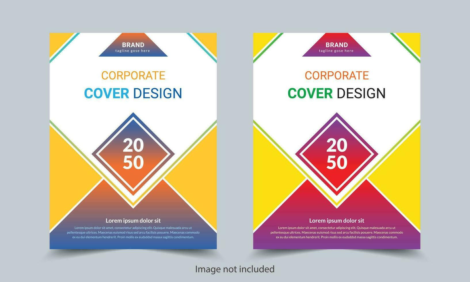 Corporate Business Book Cover Design Template. Can be used for Brochures, Annual reports, flyers, Leaflet, magazines, Posters, Business presentations, portfolios, banners, and Websites. vector