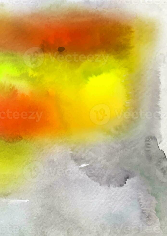 Hand painter colors watercolor stain texture background photo