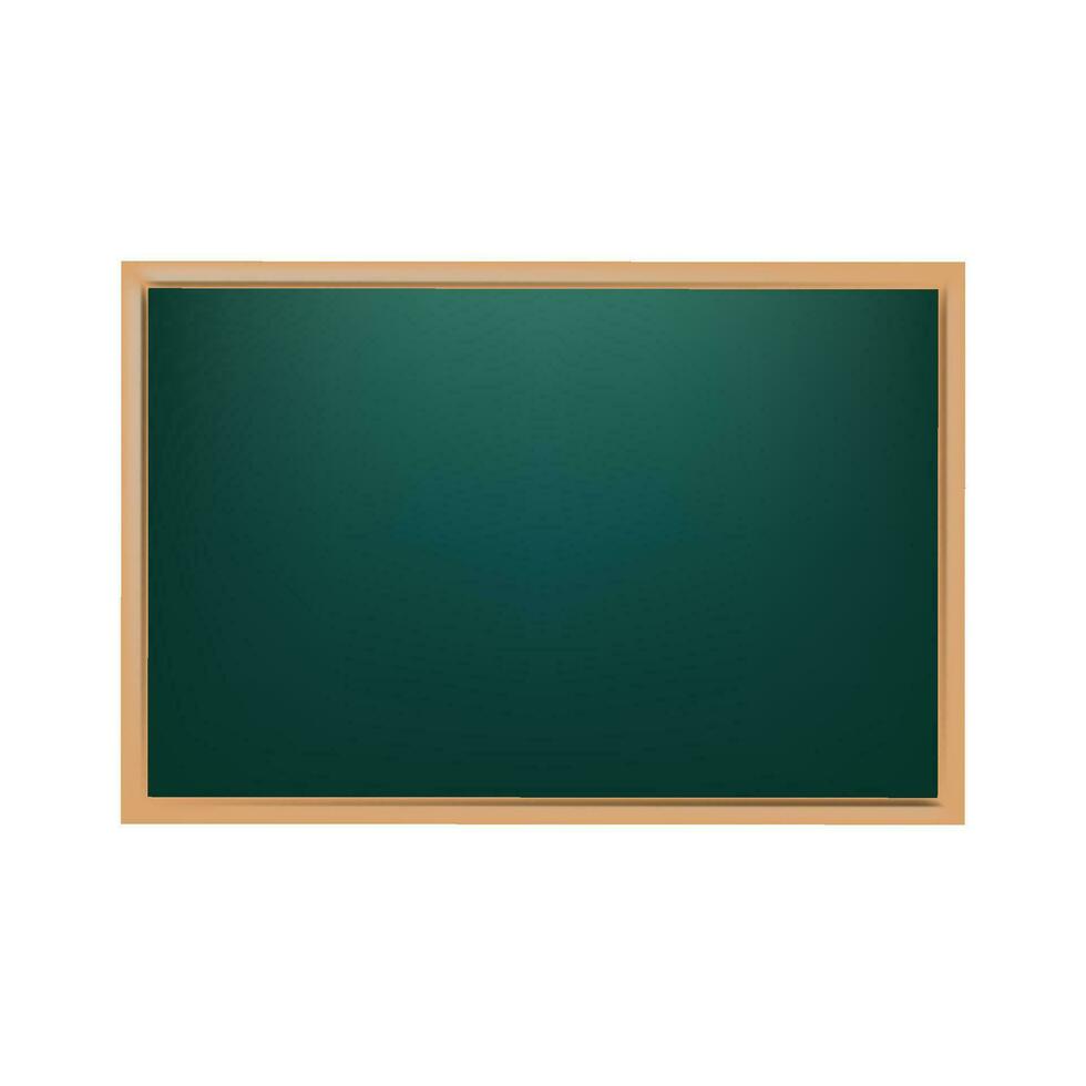 Vector an empty chalkboard background with copyspace