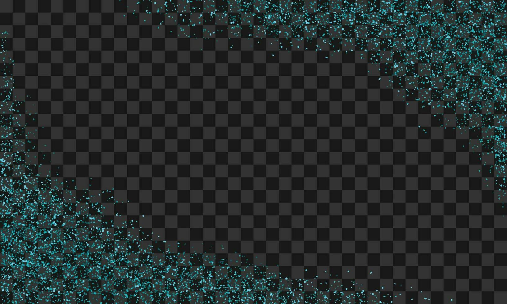 Vector abstract transparent blue glitters background