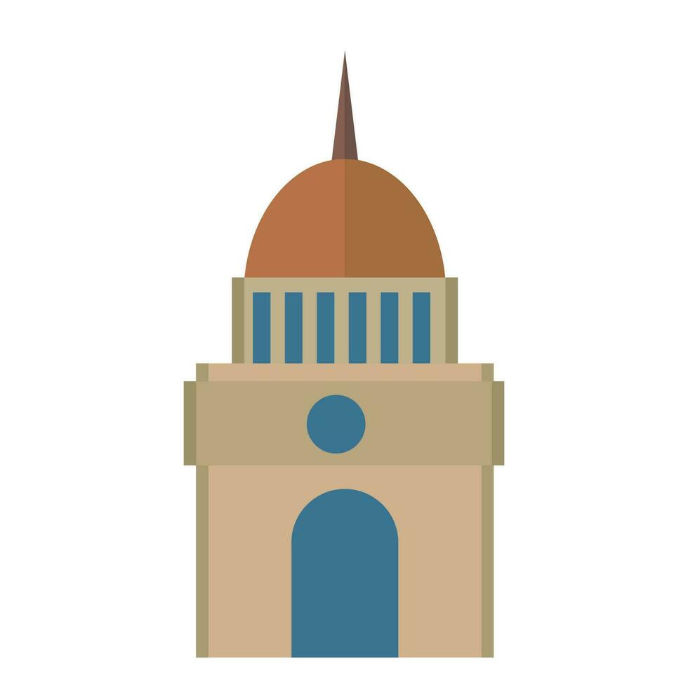 Vector illustration of a islamic mosque