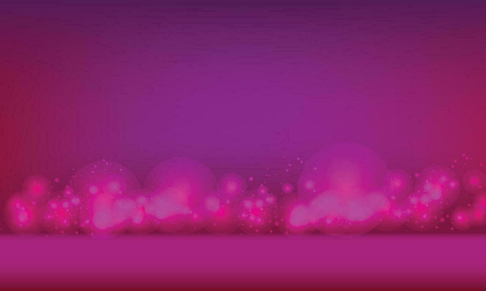 Vector pink color blurred background blank template with copy space