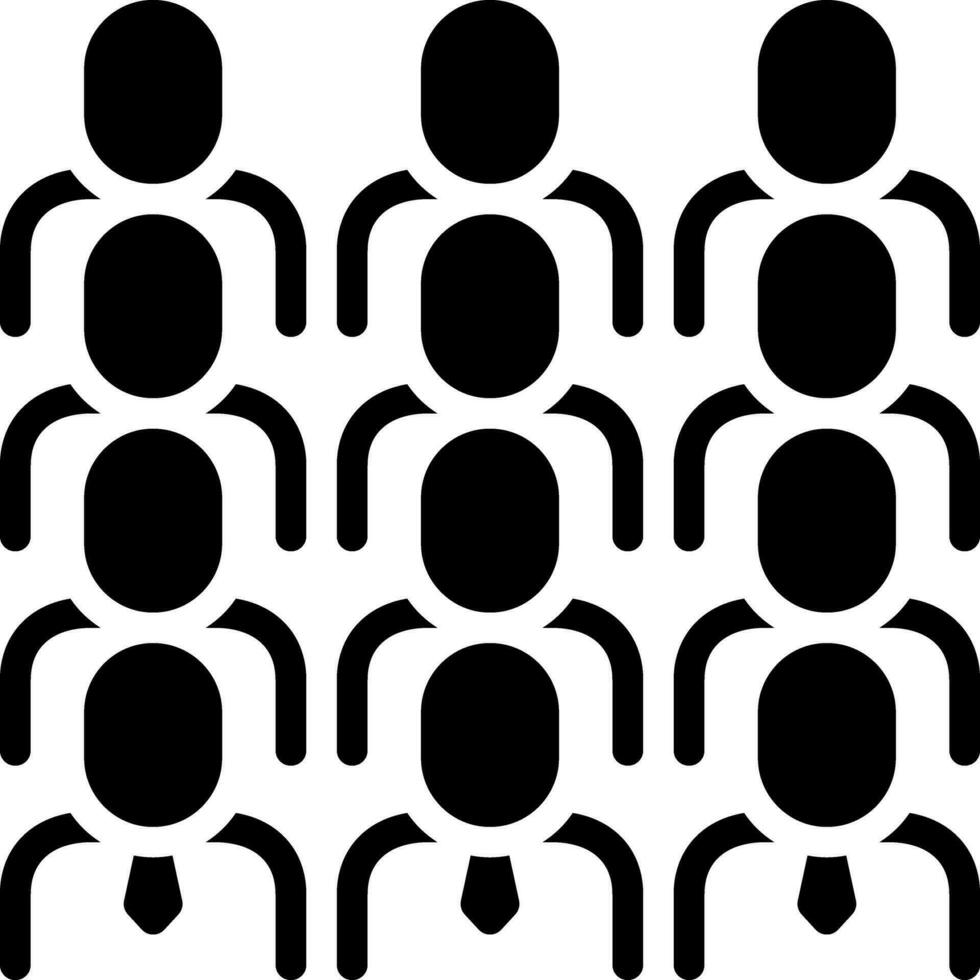 solid icon for gathered vector