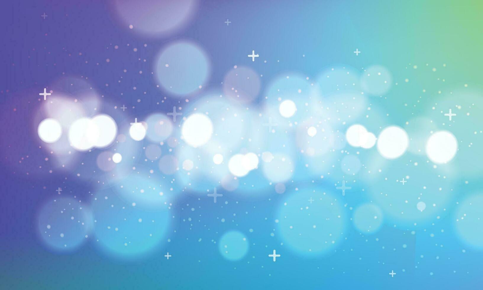 Vector colourful bokeh effect background